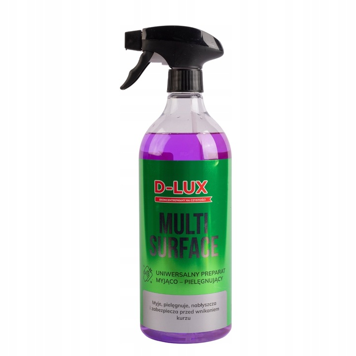 Płyn D-LUX Multi Surface do powierzchni błyszczących np. mebli, blatów, agd