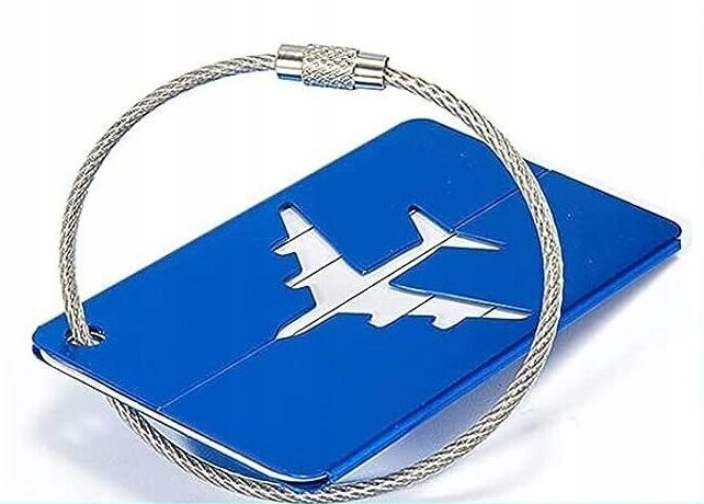 4 x PAS BAGAŻOWY SPINAJĄCY WALIZKĘ zabezpieczający +4 identyfikatory ZESTAW