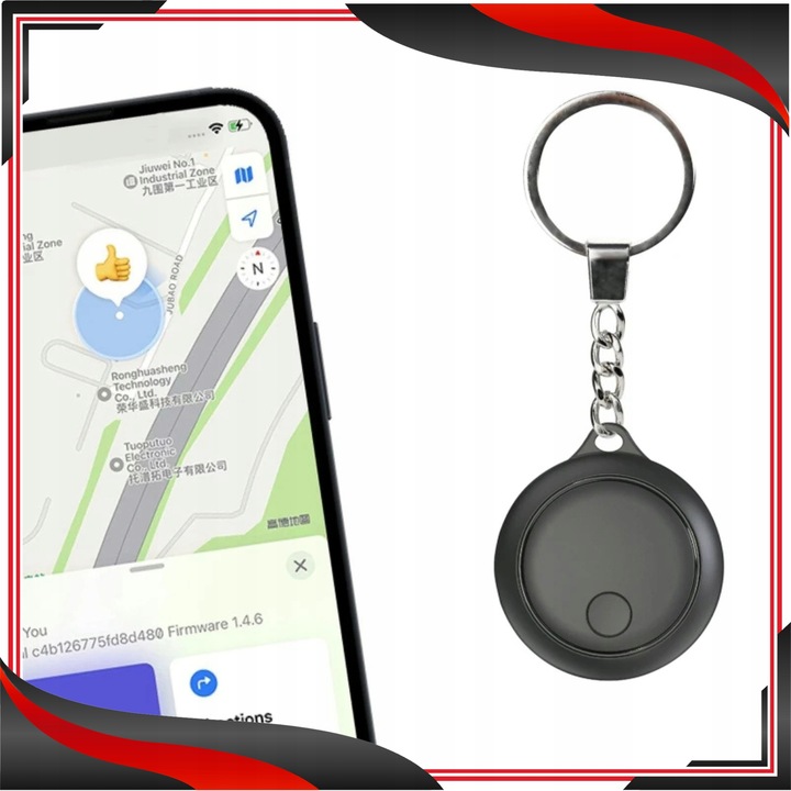 Mini lokalizator dla psa kota do roweru pojazdów kluczy torby SmartTag