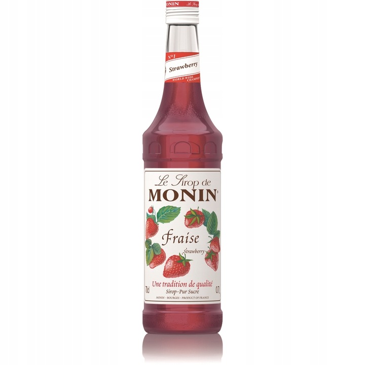 Syrop smakowy MONIN STRAWBERRY - truskawkowy 700ml