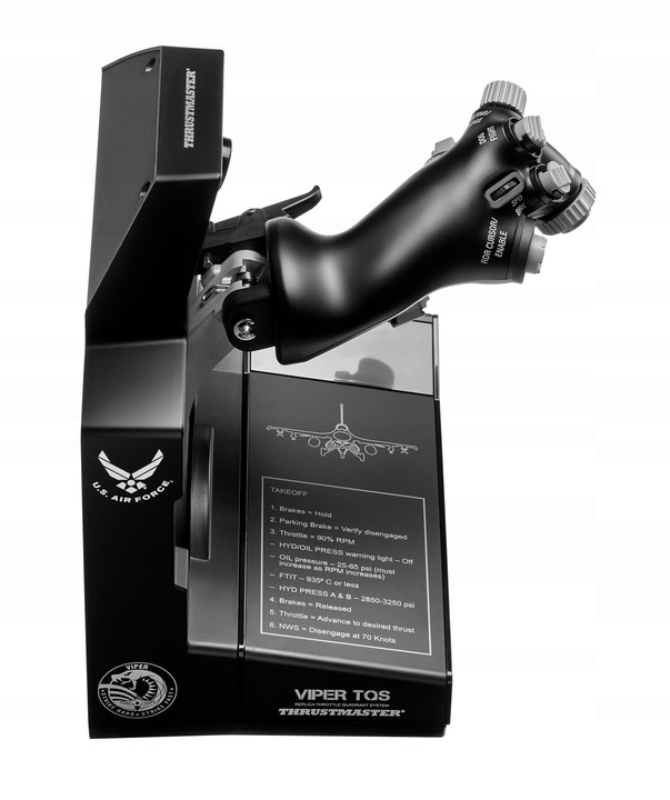 Thrustmaster VIPER TQS Czarny USB Joystick PC