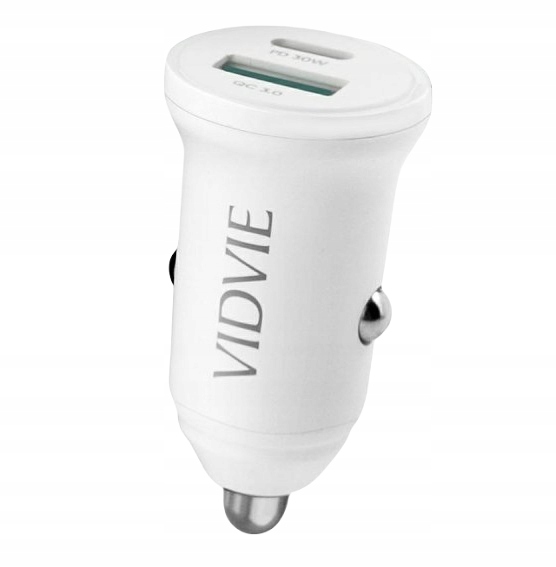 Ładowarka Samochodowa Zapalniczka USB (QC 3.0, 30W, 1xUSB + USB TYPE-C )