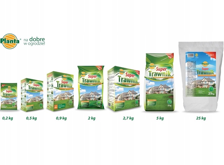 TRAWA SUPER TRAWNIK NISKI GĘSTY EFEKT ZIELONEGO DYWANU NASIONA TRAW - 5kg