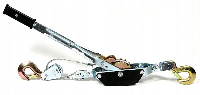 WYCIĄGARKA RĘCZNA WCIĄGARKA LINOWA 2000KG 2T HAKI