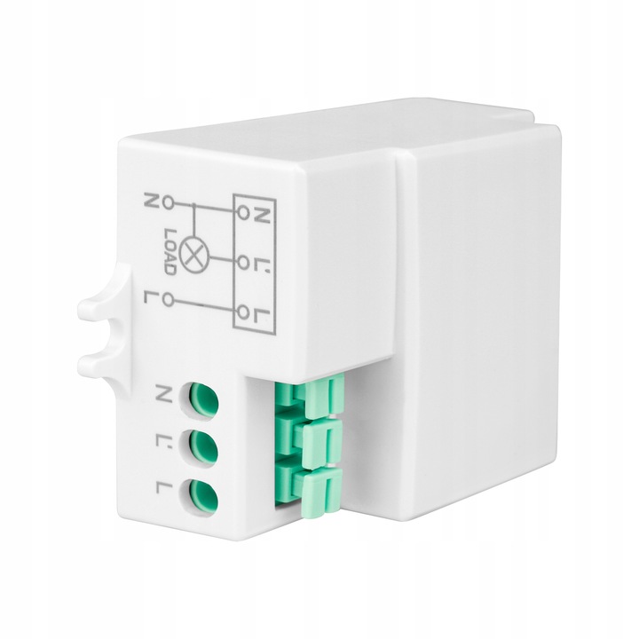 Czujnik RUCHU zmierzchu LED sensor MIKROFALOWY flat