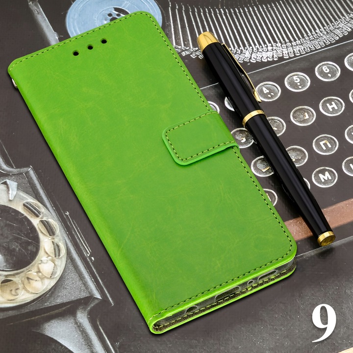 Etui do Infinix Smart 8 / Hot 40i Portfel Vintage Book Case Kolory + SZKŁO