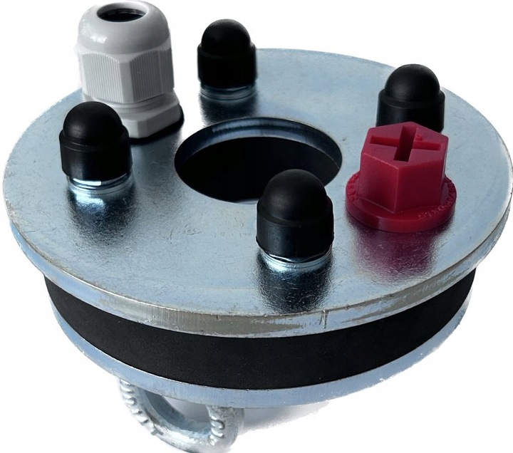 Głowica studzienna 125/32 stalowa, ocynk