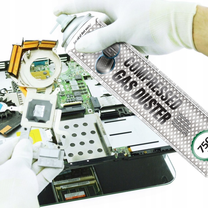 3x AABCOOLING SPRĘŻONE-POWIETRZE 750ml RURKA-15cm