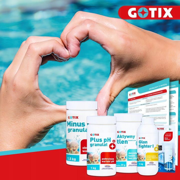 Chemia do Basenu Jacuzzi SPA Zestaw Chemii Basenowej z Tlenem Aktywnym