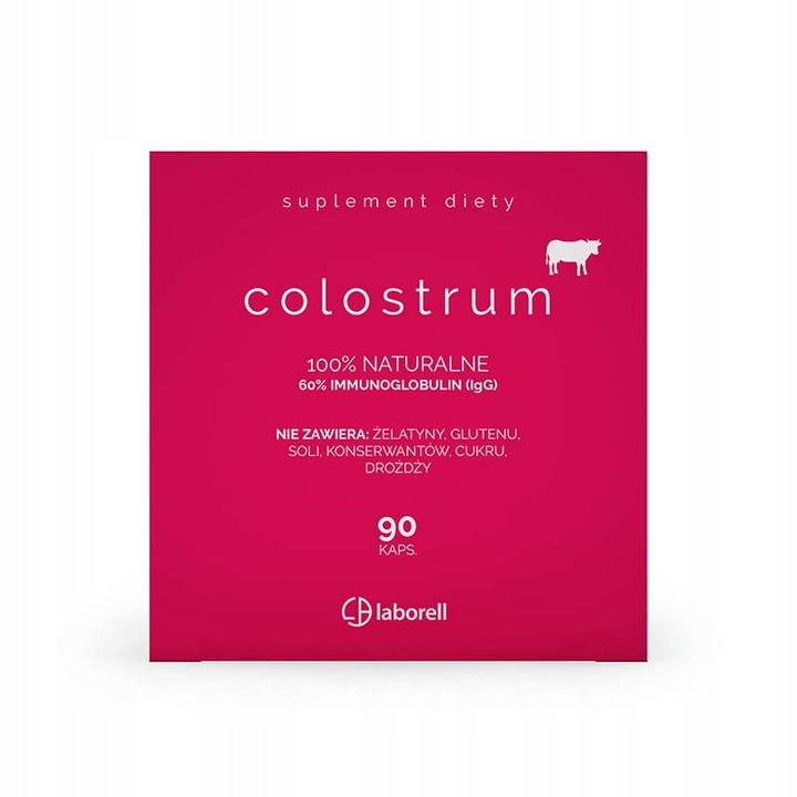 Laborell Colostrum Siara bydlęca 60% IgG ODPORNOŚĆ