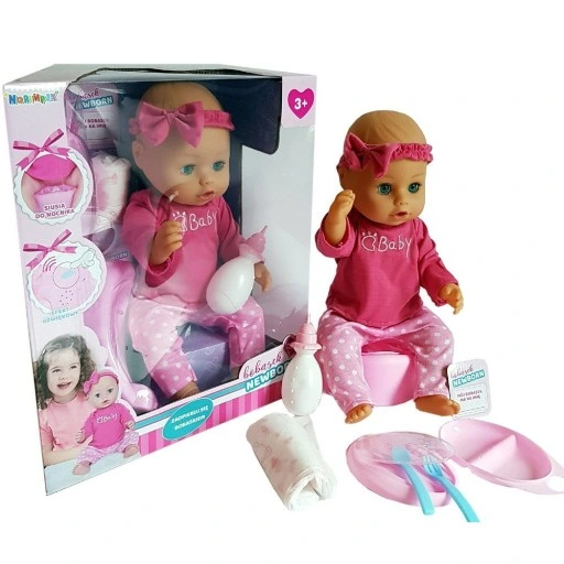 LALKA SIKAJĄCA 43cm BOBAS NEWBORN Bobasek PL