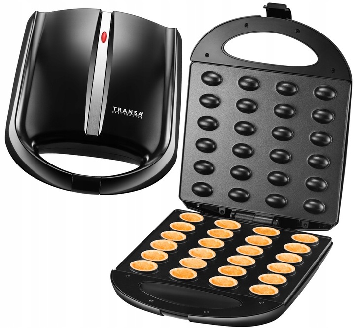 Opiekacz do orzeszków CIASTEK elektryczny 24 foremki FORMA TRANSA XXL