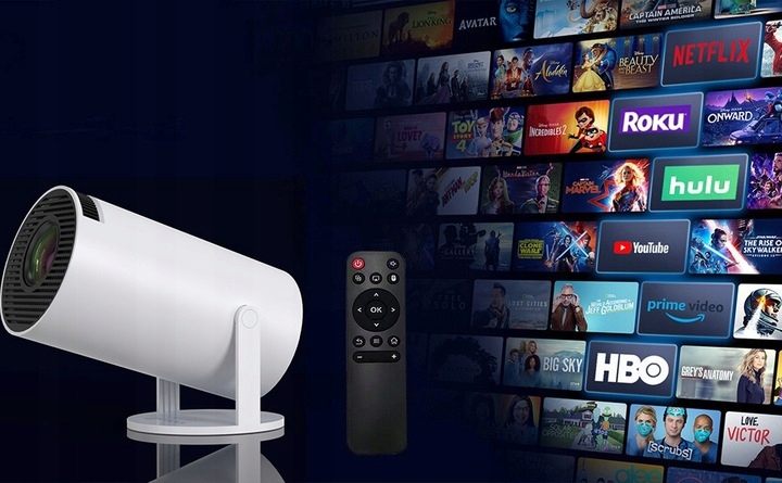 Projektor LED Magcubic HY300 PRO biały