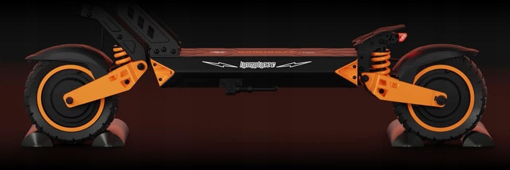 Składany pojazd elektryczny Kamikaze K1 Max tarczowe hamulce 52V 20Ah