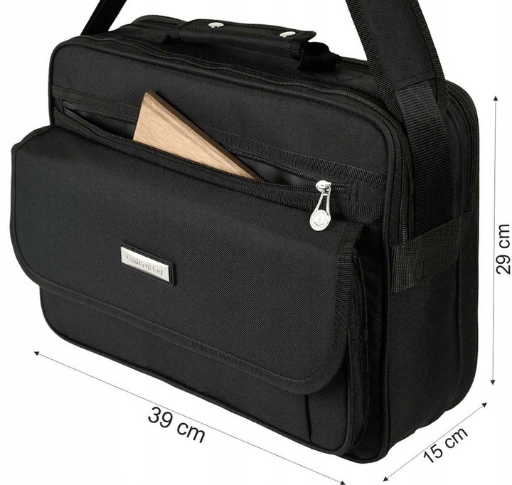 TORBA MĘSKA TECZKA na ramię śniadanie do pracy