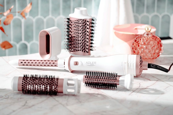 Suszarka Lokówka do włosów 5w1 Zimny nawiew Nasadki 19mm/21mm/38mm/72mm