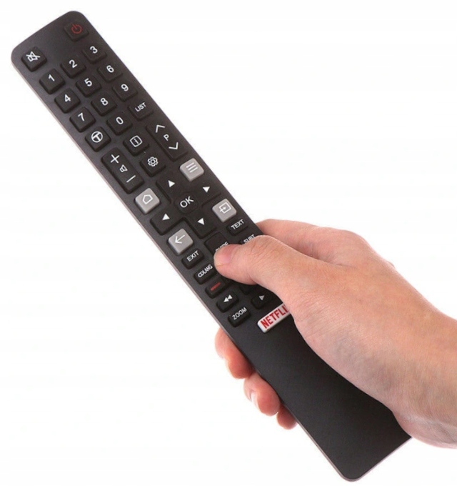 Pilot do tv TCL Thomson NETFLIX RC802N czarny