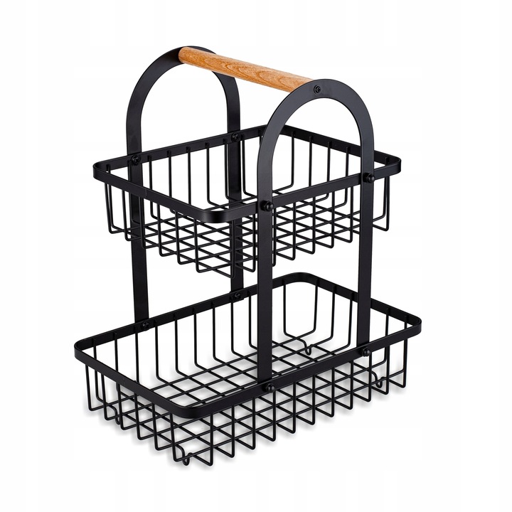 KOSZ na OWOCE piętrowy ORGANIZER koszyk Tadar Rainbow 27x18,5x31