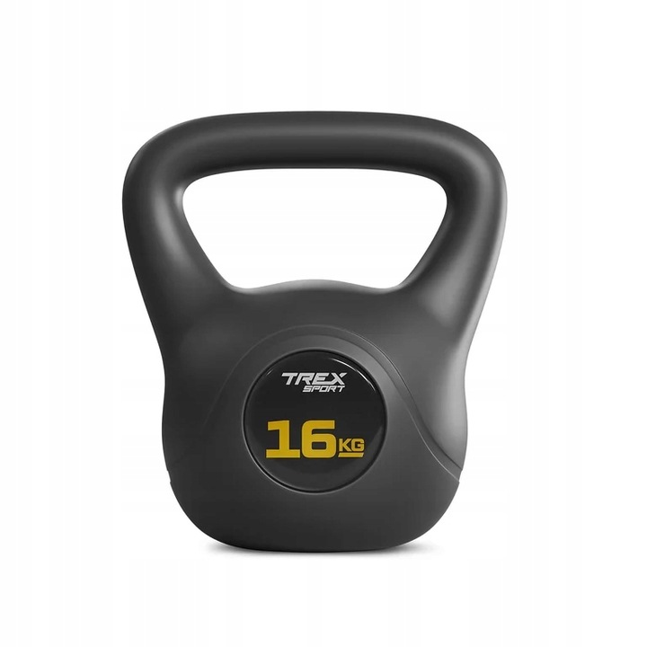 Kettlebell odważnik ciężar 16kg hantel hantla fitness do ćwiczeń Trex Sport