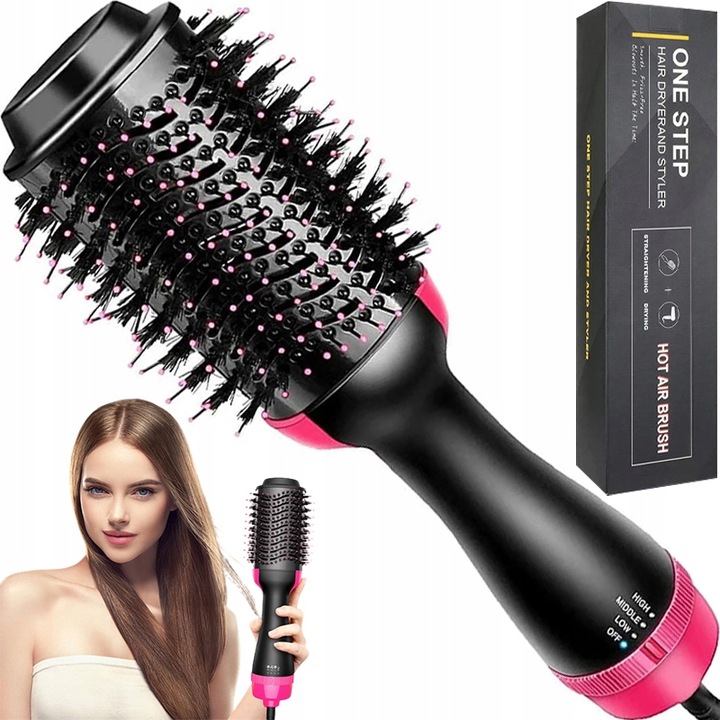 SUSZARKA SUSZARKO LOKÓWKA SZCZOTKA PROSTUJĄCA PROSTOWNICA DO WŁOSÓW