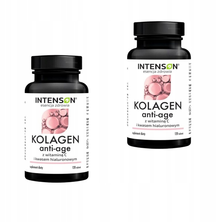 Intenson Kolagen ANTI AGE + hialuron + wit C*120 szt