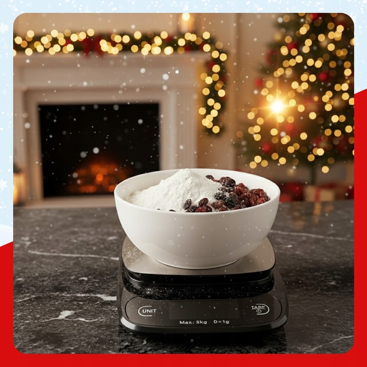 WAGA KUCHENNA ELEKTRONICZNA WYŚWIETLACZ LCD DOTYKOWA PRECYZYJNA 5KG/1G