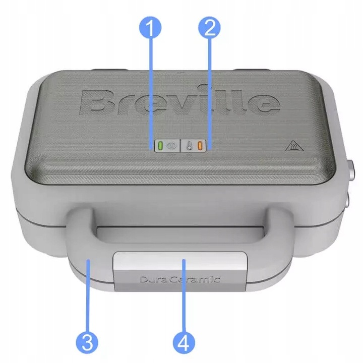 Opiekacz do kanapek Toster Breville Ceramiczny Sandwich 850W