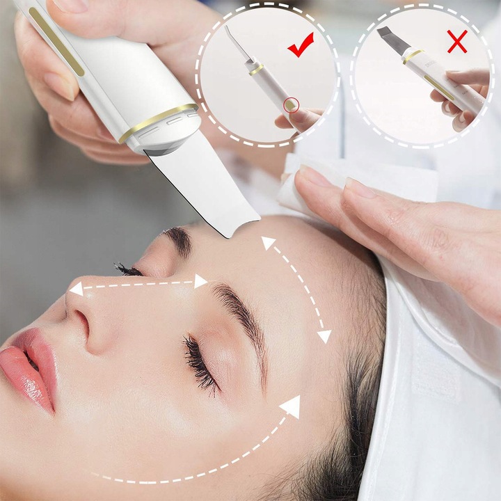 PEELING KAWITACYJNY BEZPRZEWODOWY JONOFOREZA SONOFOREZA PILING DO