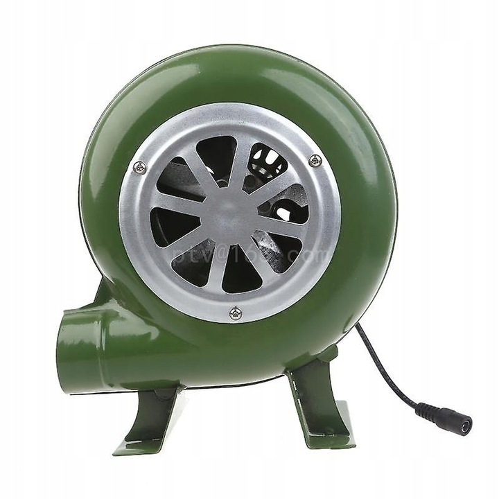 Wentylator elektryczny do grilla i kuźni z adapterem prędkości