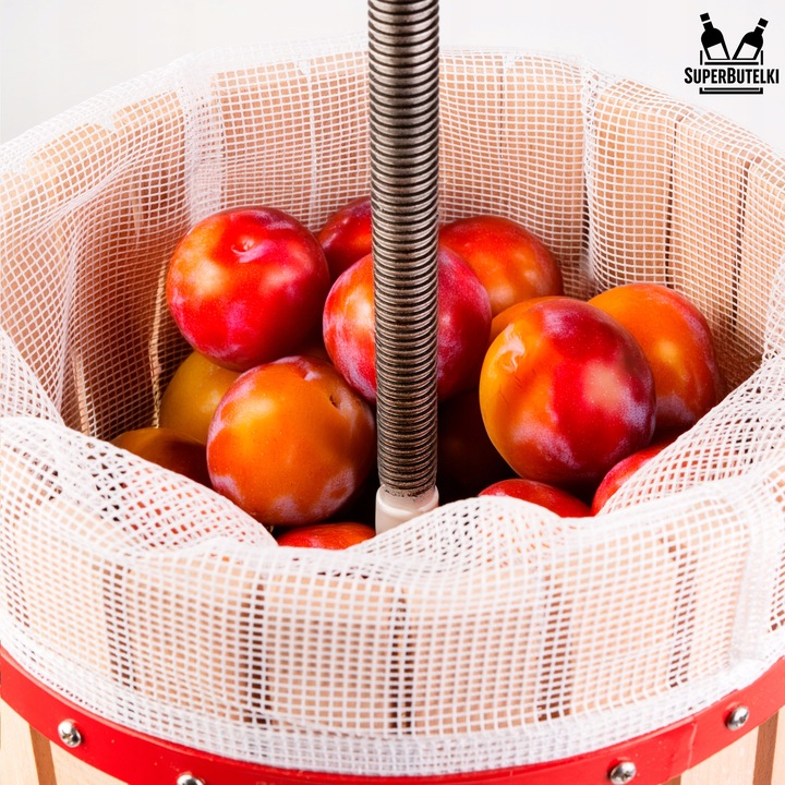 PRASA ŚRUBOWA RĘCZNA do OWOCÓW WINA SOKÓW OLIWY 18 L WYCISKARKA