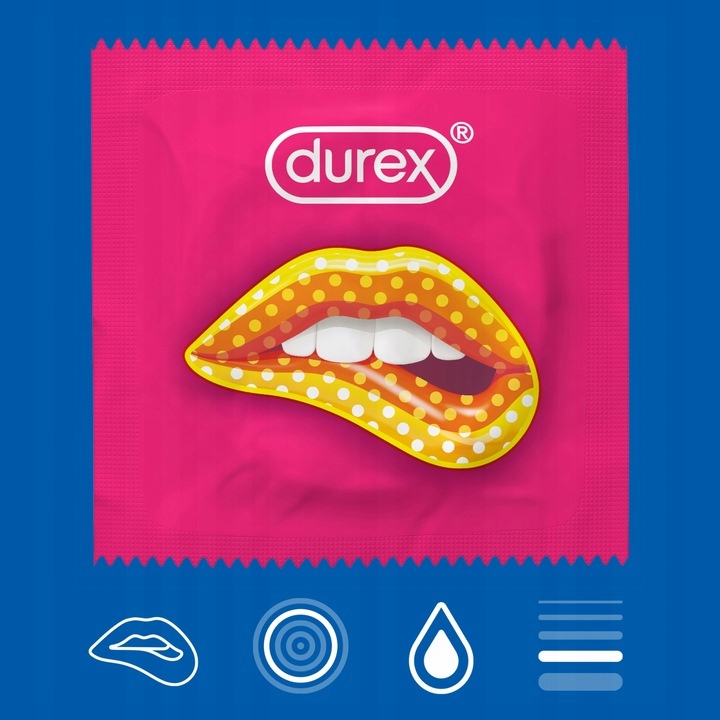 DUREX prezerwatywy Pleasure mix z wypustkami mix