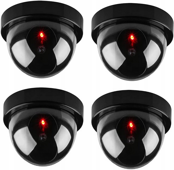 ATRAPA KAMERY PRZEMYSŁOWEJ SZTUCZNA KAMERA KOPUŁKA DIODA MONITORING x