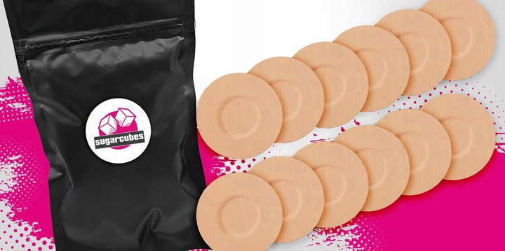 Plastry Ochronne Freestyle Libre 2 na Sensor Okrągłe wytrzymałe 10