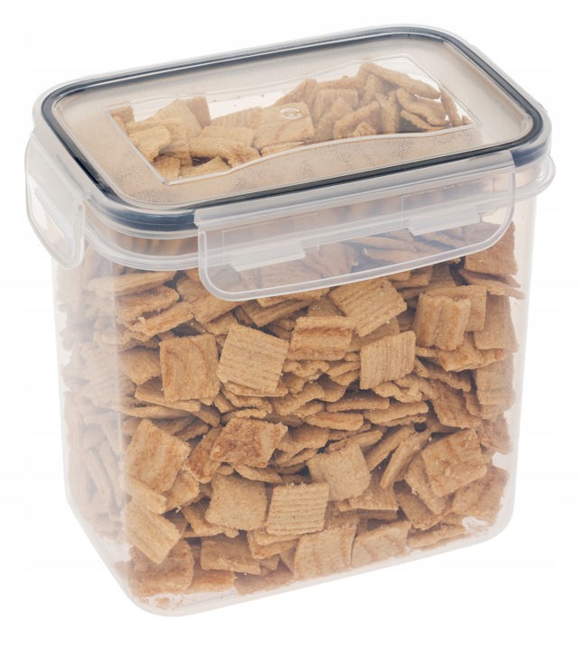 POJEMNIK SŁOIK PLASTIKOWY NA MAKARON KASZE PUDEŁKA NA ŻYWNOŚĆ 15 szt