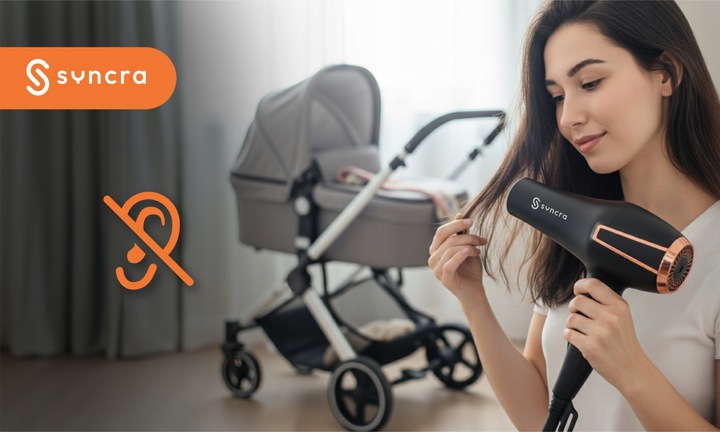 SUSZARKA DO WŁOSÓW Z JONIZACJĄ MOCNA 2200W + ZIMNY NAWIEW