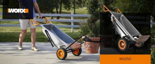 Taczka ogrodowa wózek Worx WG050