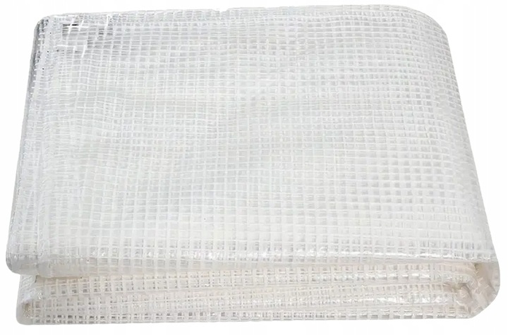 Tunel ogrodowy foliowy biały szklarnia folia 3x2x2m 6 m² 2 wejścia