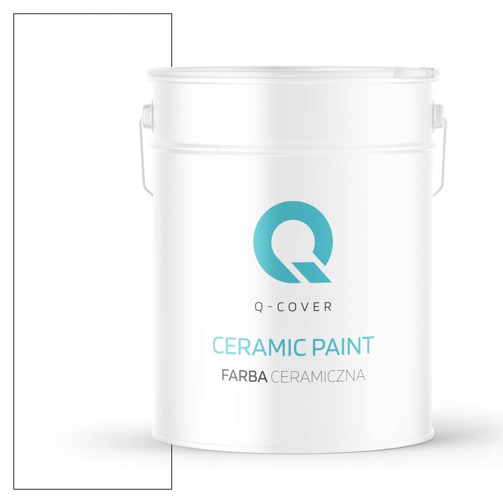 ZMYWALNA FARBA BIAŁA DO ŚCIAN CERAMICZNA 10L GŁĘBOKI MAT CZYSTA BIEL