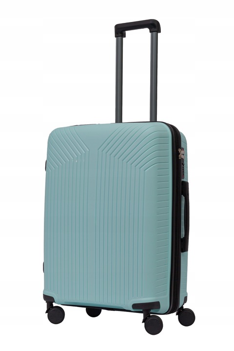 Wytrzymała Walizka Rozmiar Średni 65L Polipropylen 4 Koła Bagaż