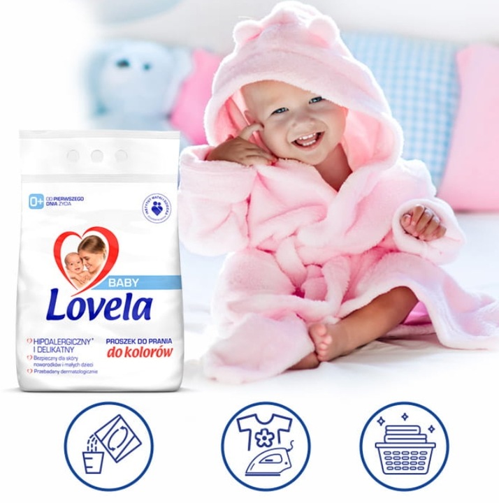 Lovela proszek do prania kolorów 4,1 kg