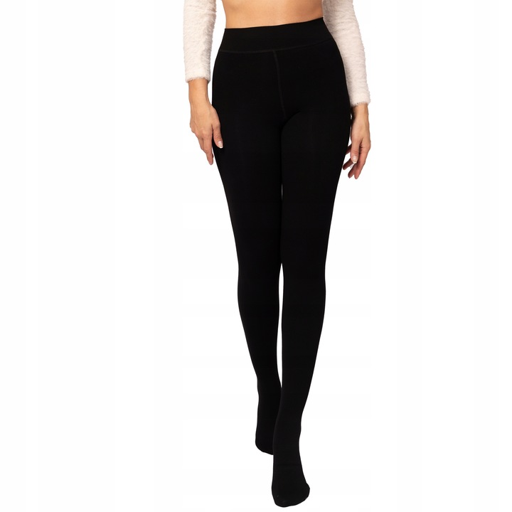 FUTRO BAMBUSOWE Rajstopy OCIEPLANE FUTERKIEM miłe ciepłe wygodne