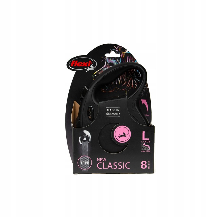 FLEXI L=8m automatyczna smycz dla psów do 50kg