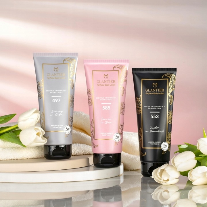 Glantier Balsam do ciała Odżywczo-Regenerujący 553 200ml