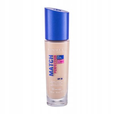 Rimmel London Match Perfection SPF20 30 ml dla kobiet Podkład 103 True Ivor
