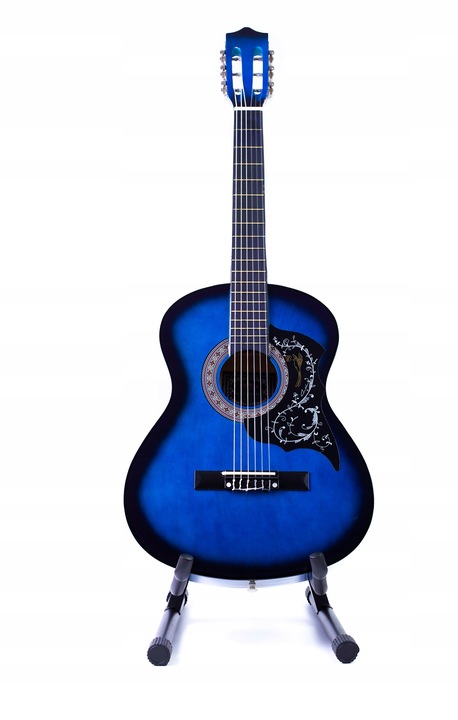 GITARA KLASYCZNA AKUSTYCZNA 3/4 DLA POCZĄTKUJĄCYCH Z PŁYTKĄ