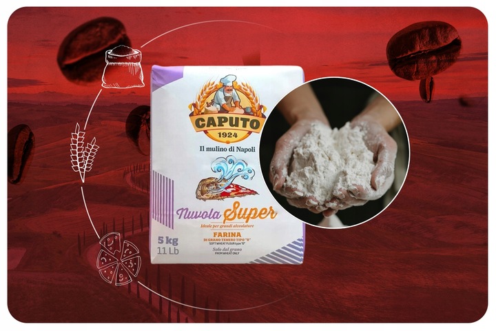 Caputo Nuvola Super włoska mąka napowietrzona do pizzy 5 kg