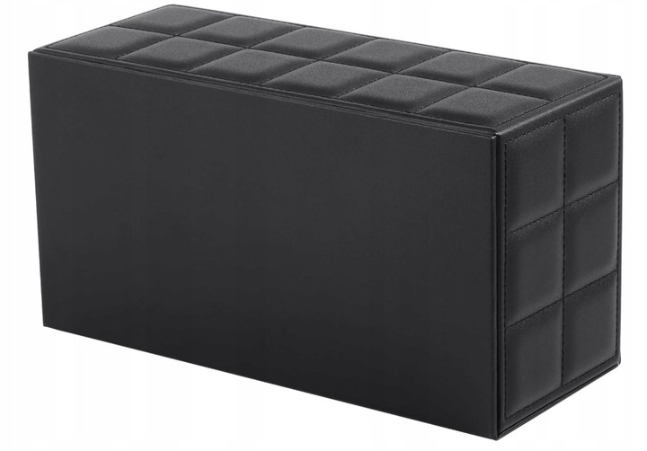 POJEMNIK PUDEŁKO NA CHUSTECZKI CHUSTECZNIK CZARNY ETUI Elegancki