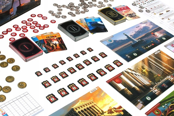 Gra planszowa Rebel 7 cudów świata nowa edycja