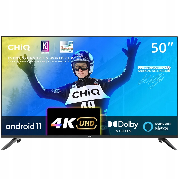 Telewizor CHiQ 50" 4K UHD Smart TV Android11