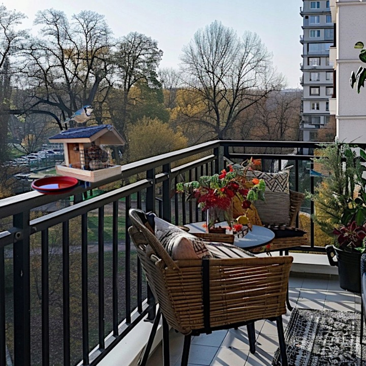 Karmnik dla ptaków na balkon Impregnowany SOLIDNY Poidło - Producent